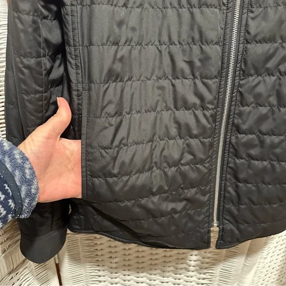 Theory Reversible Zip Shirt Jacket M